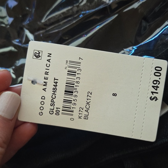 Good American Jeans 8/29 NWT Good Legs Distressed NWT $149 - Picture 4 of 8